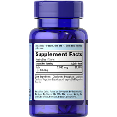 Biotina 7500 mcg Biotina 7500 mcg