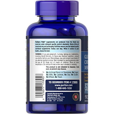 Glucosamina, condroitina y MSM-2 Glucosamina, condroitina y MSM-2