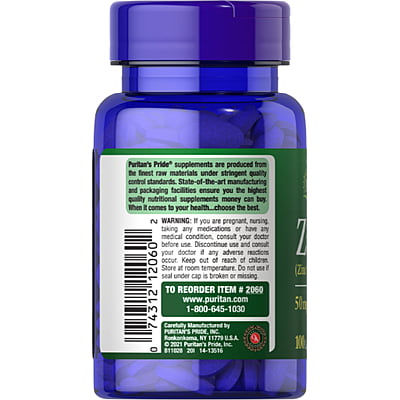 Zinc 50 mg Zinc 50 mg